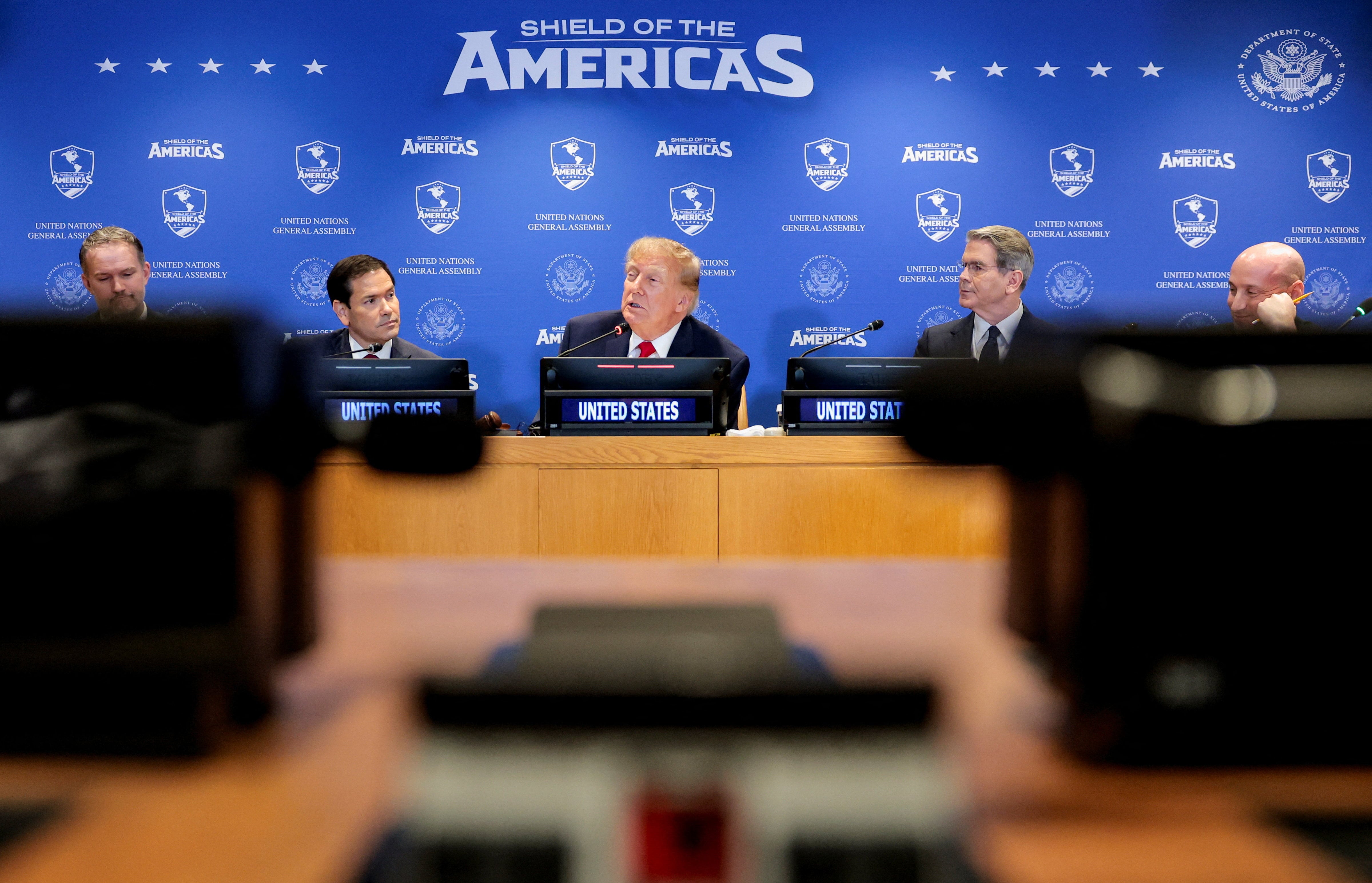 Trump promete utilizar ‘poderio militar sem igual’ em campanha contra cartéis de drogas