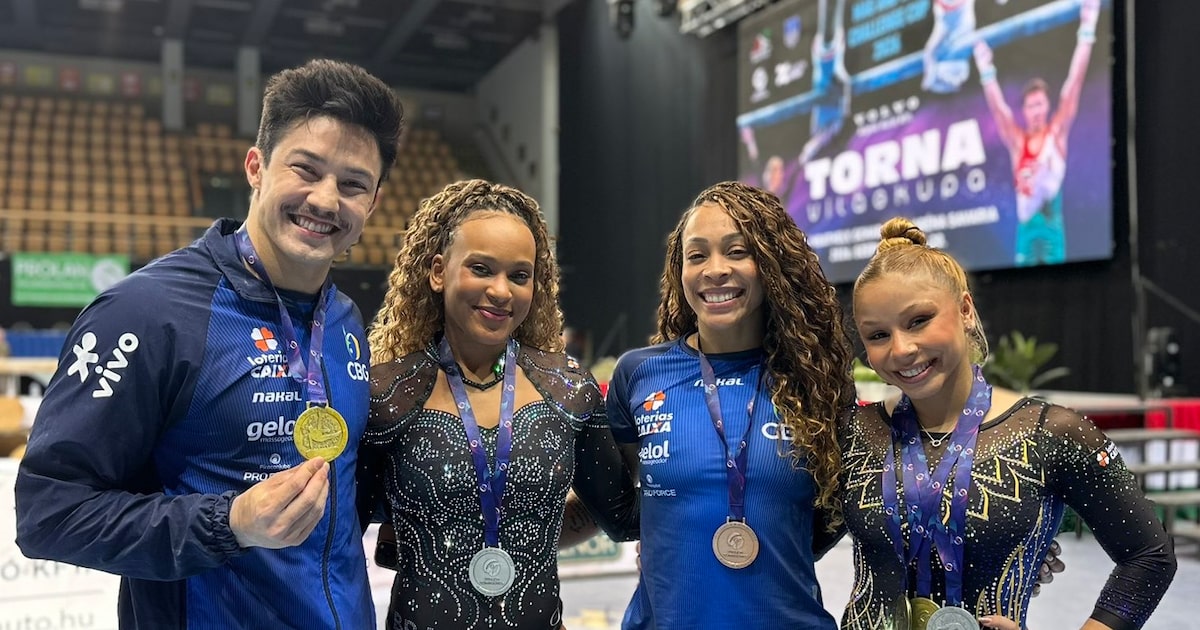 Ginástica: Flávia Saraiva e Rebeca Andrade fazem dobradinha na trave; Nory fica com o ouro na barra