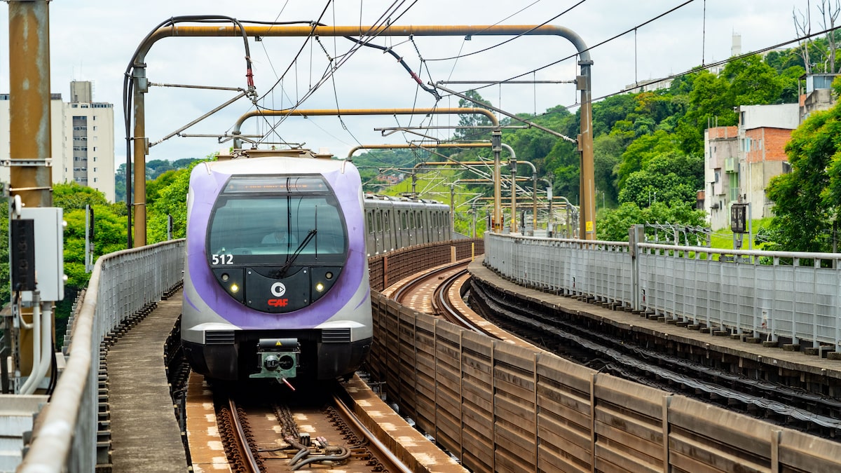 Linha 5-Lilás registra falhas em dois pontos e opera com lentidão; veja trecho afetado