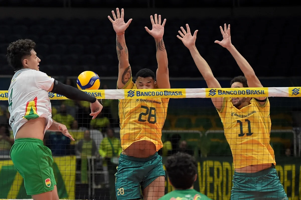 Brasil bate Bolívia e mantém invencibilidade no Sul-Americano de Vôlei