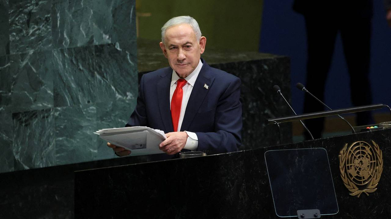 Netanyahu exibiu-se orgulhoso com seu pager na ONU