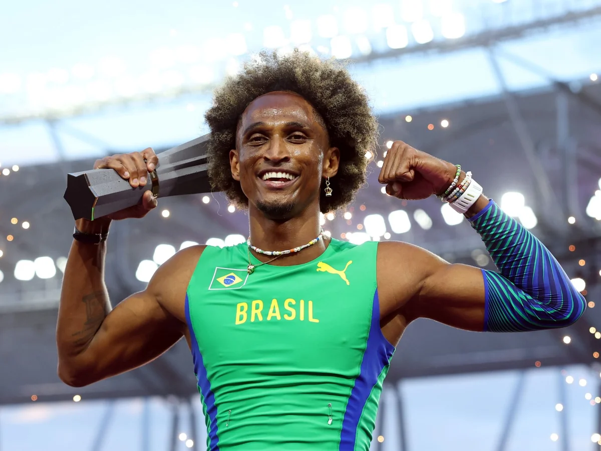 Alison dos Santos é campeão nos 400m do Mundial de Atletismo Ultimate