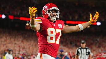 Taylor Swift tem uma celebração selvagem após Travis Kelce marcar o primeiro touchdown da temporada de 2026