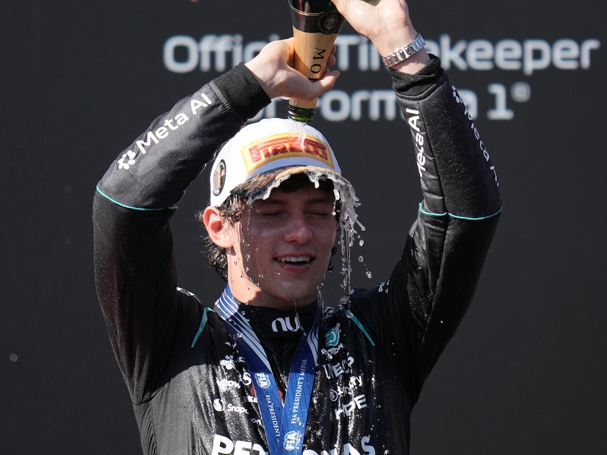 F1: Antonelli ganha a terceira corrida consecutiva e vence o GP da Espanha; Bortoleto é o 13º