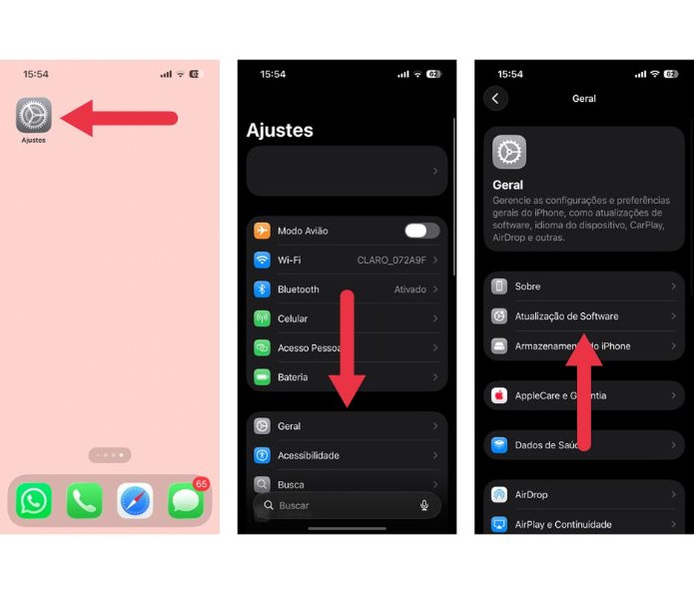 Como atualizar o iPhone para o iOS 27 — Foto: Reprodução/Diego Cataldo
