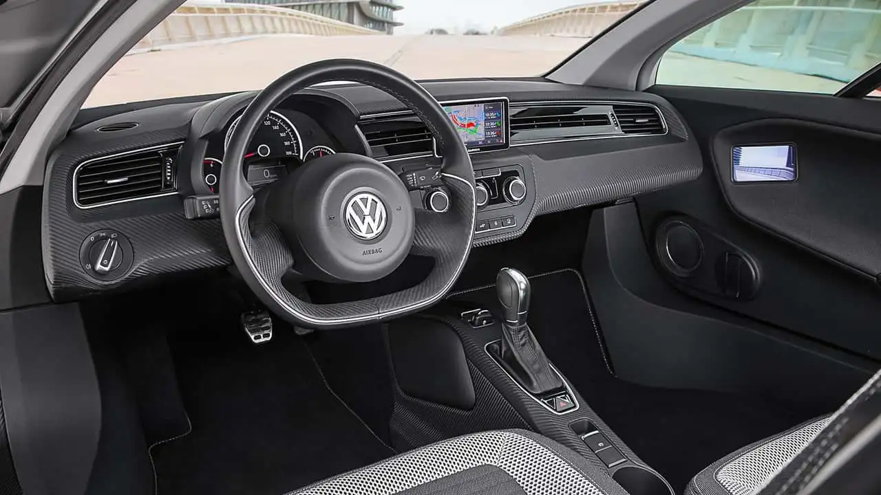 interior do Volkswagen Mission Efficiency