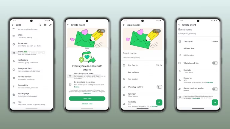 Marcar eventos via WhatsApp ficará mais fácil; entenda como será o novo recurso