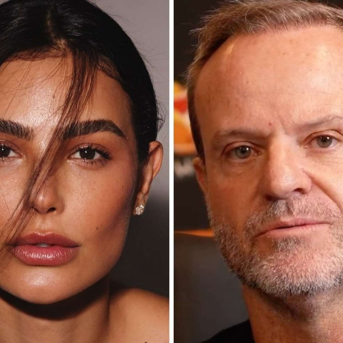 Cíntia Chagas, namorada de Barrichello, aconselha seguidora: 'Vida muito curta para marido chato'