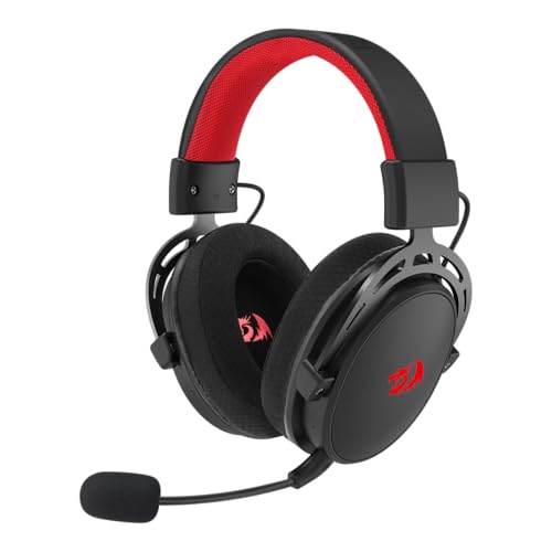 Headset Gamer Redragon Cragblade Pro Preto Sem Fio Bluetooth