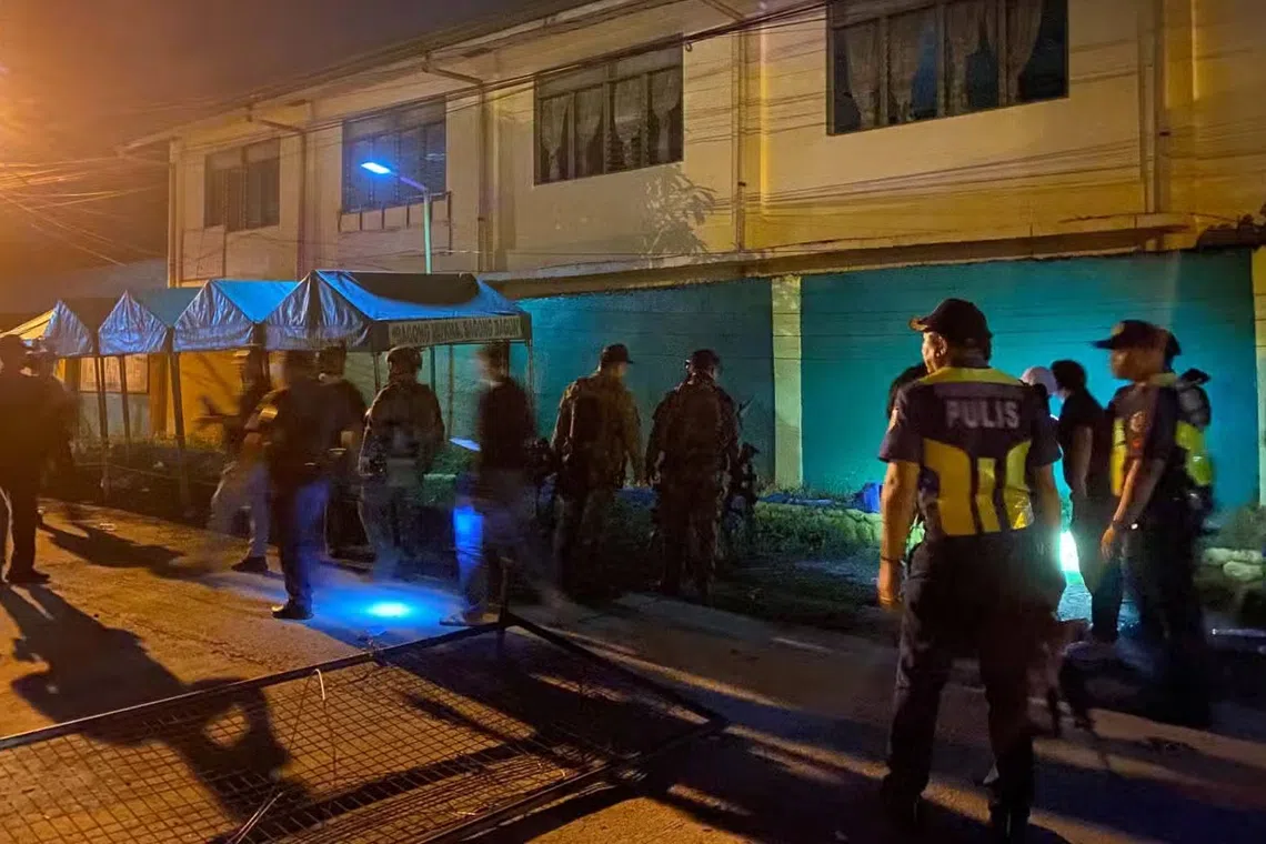The shooting took place just before midnight as members of rival political factions jostled for the right to cast their votes first in Cotabato, a city in the Philippines’ semi-autonomous Bangsamoro region.