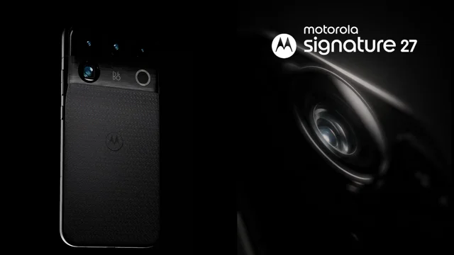 Câmera de 200 MP e áudio premium: Motorola mostra Signature 27 pela 1ª vez