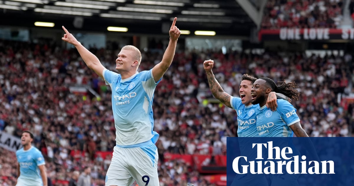 Manchester City se recuperam do cartão vermelho de Foden enquanto Haaland vence o clássico contra o United