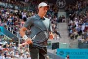 Jannik Sinner na final do Aberto de Madrid