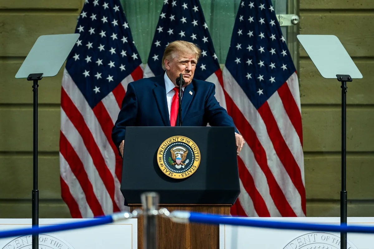 Trump na Casa Branca
