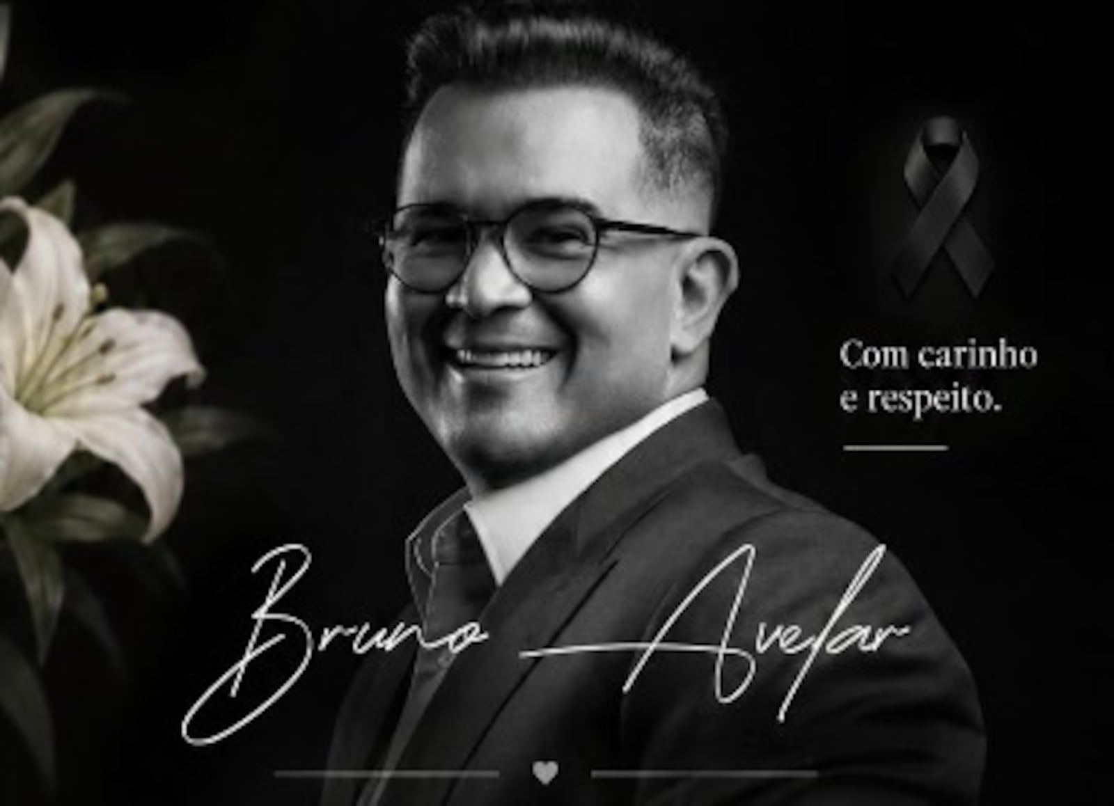 Bruno será velado nesta quinta-feira (24) em cemitério de BH Reprodução/REDES SOCIAIS