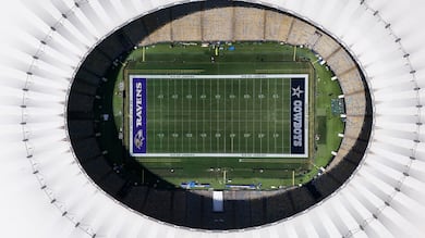 NFL no Rio: Cowboys e Ravens se enfrentam no Maracanã em duelo cheio de glórias do passado