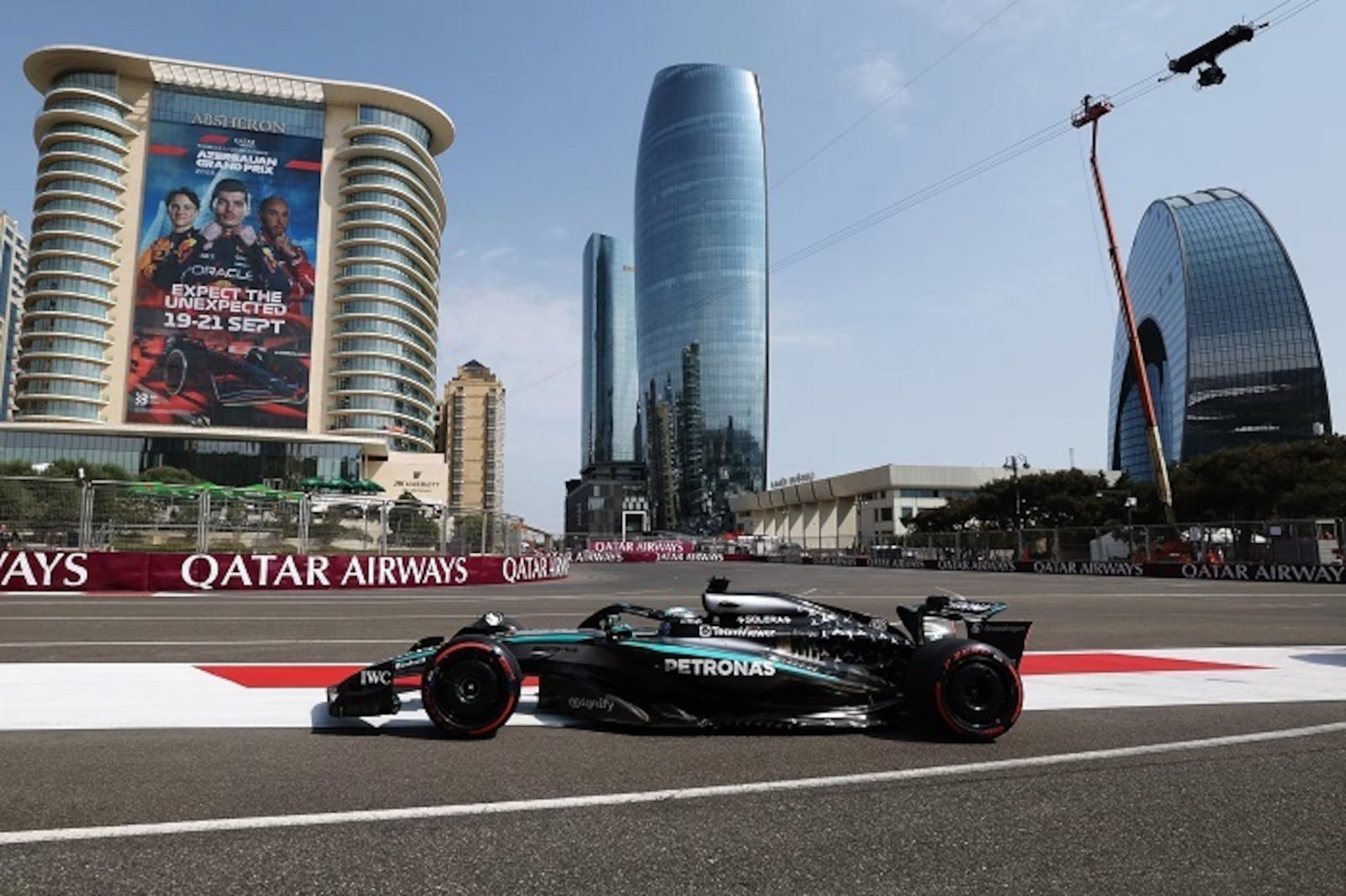 Circuito de rua do Grande Prêmio do Azerbaijão Reprodução/Auto Racing