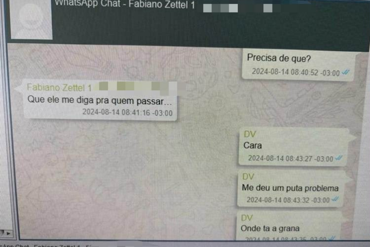 Celular de Vorcaro mostra cobrança por aporte ao Tayayá: "Onde tá a grana?"
