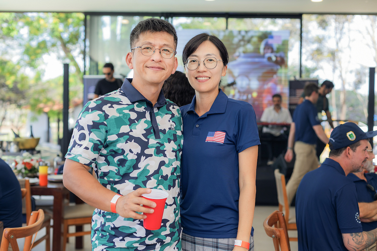 Freedom 250: Embaixada dos EUA recebe amigos em animado torneio de golfe