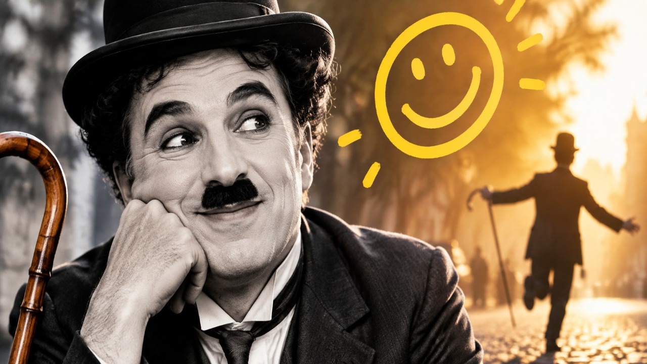 Citação do dia de Charlie Chaplin: “Um dia sem rir é um dia desperdiçado”: A reflexão do artista sobre alegria, leveza, humanidade, emoções e a importância de encontrar significado nos pequenos momentos.