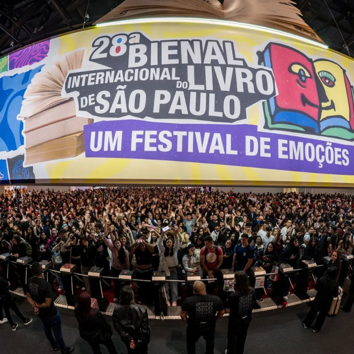 Bienal do Livro de SP bate recorde com 760 mil visitantes em 10 dias
