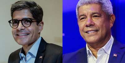 ACM Neto e Jer&ocirc;nimo Rodrigues est&atilde;o na disputa pelo governo da Bahia Foto: Divulga&ccedil;&atilde;o/TV Band e PT