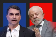 Flávio Bolsonaro e Lula adotam posições diferentes sobre o caso