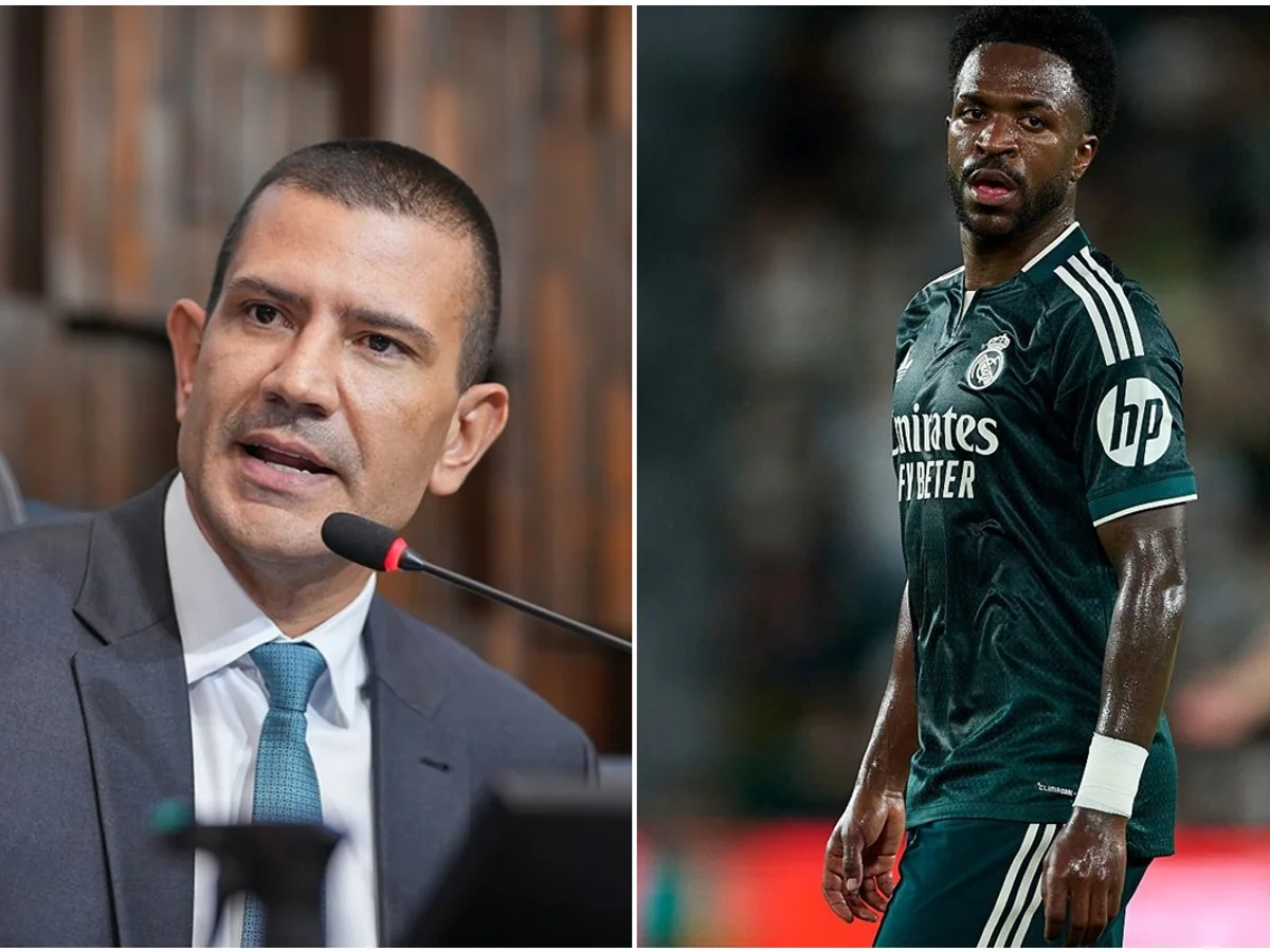 Vini Jr. entra na Justiça contra Douglas Ruas por uso indevido de imagem