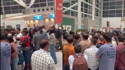 Delhi Airport, in the post, noted that its teams were coordinating with SpiceJet. (Screenshots from video (@DelhiAirport/X))