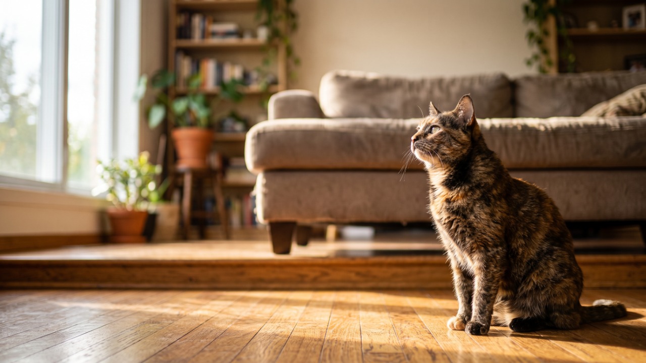 Veterinários alertam que o gato que para de subir em lugares altos costuma estar com dor nas articulações, e é o primeiro sinal de artrose, que aparece em boa parte dos gatos idosos