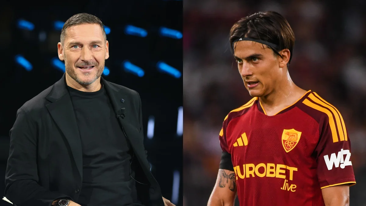 “Vocês estão todos loucos?”: Totti rejeita camisa 10 da Roma para Dybala