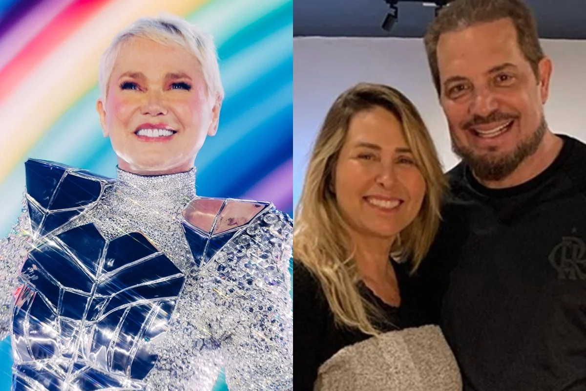Montagem de imagens mostra Xuxa, Andréa Sorvetão e Conrado (da esquerda para a direita) - Metrópoles