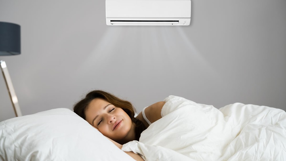 O modo Sleep personaliza a temperatura do ambiente para melhorar o seu sono — Foto: Reprodução/D-air