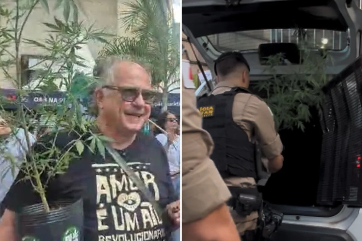 Imagem da matéria: BH: vereador pede multa de R$ 1,5 mil após candidato levar maconha à praça