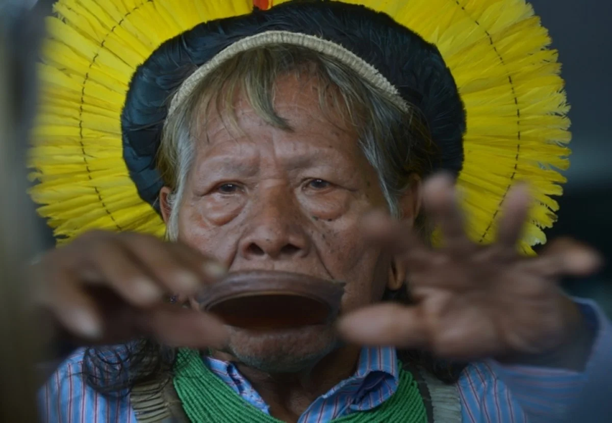 Imagem da matéria: Cacique Raoni é diagnosticado com câncer e recebe cuidados paliativos