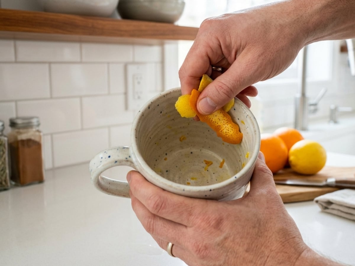 Raspas de cascas de cítricos nas xícaras: para que serven e como realizar correctamente