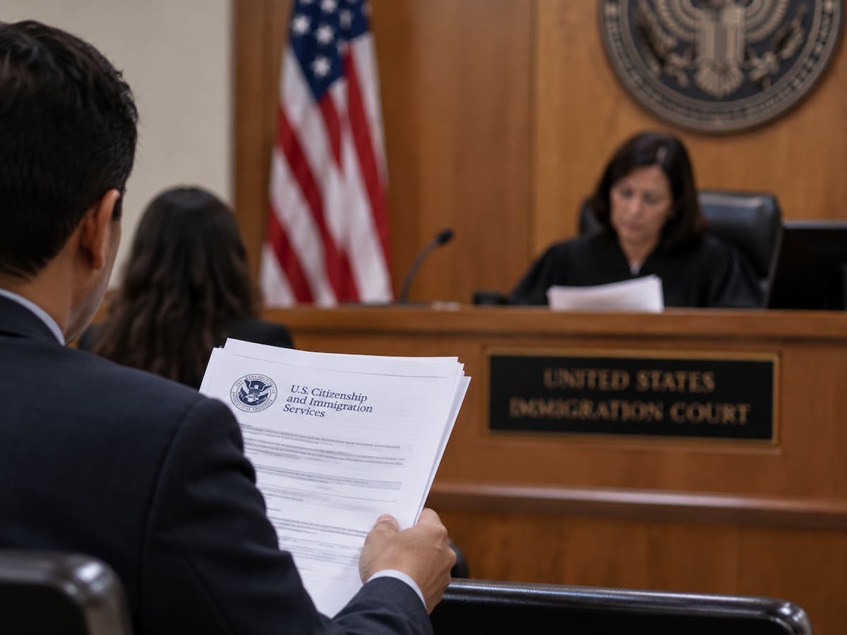 El mismo valor de US$1060 se aplicará al EOIR-29 para recurrir determinadas decisiones del DHS
