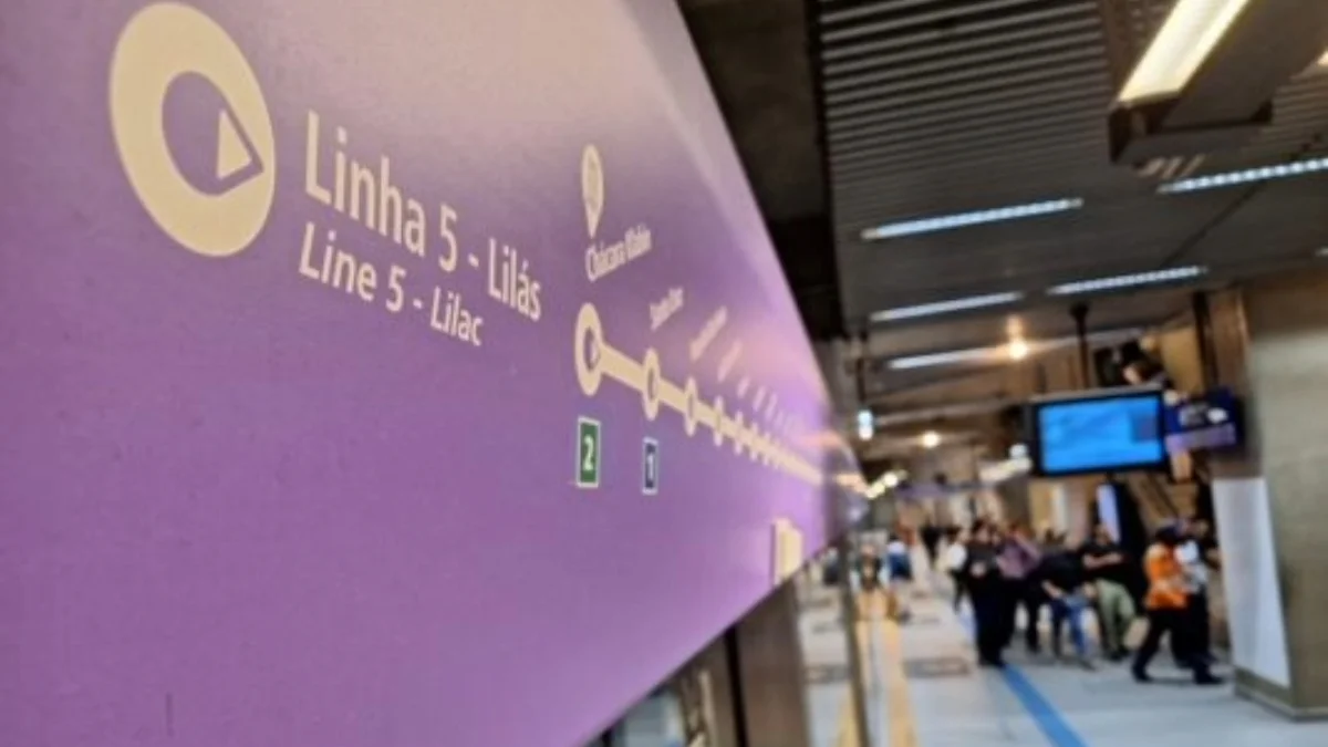 Linha 5-Lilás registra 4 falhas 3 dias seguidos. Fluxo já foi normalizado