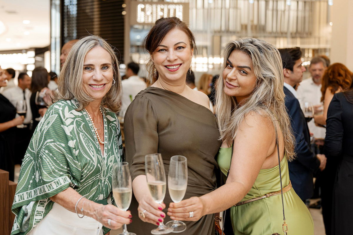 Simona Forcisi, Flávia Balduino e Fernanda Azevedo