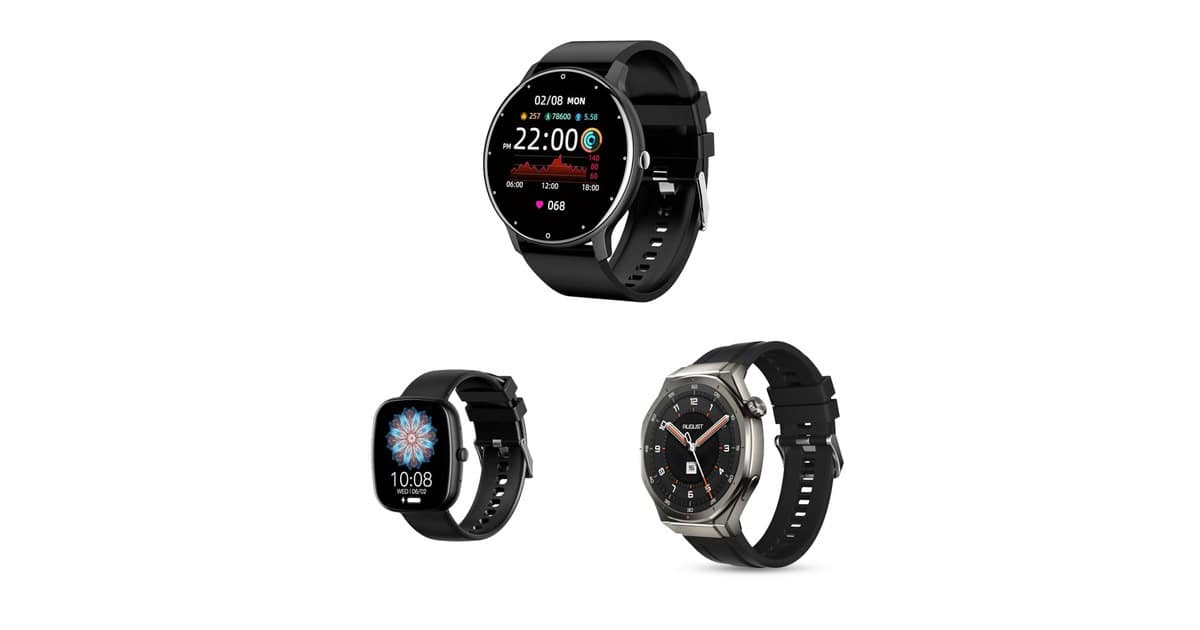 Smartwatch por menos: veja uma seleção de relógios inteligentes em promoção na Amazon