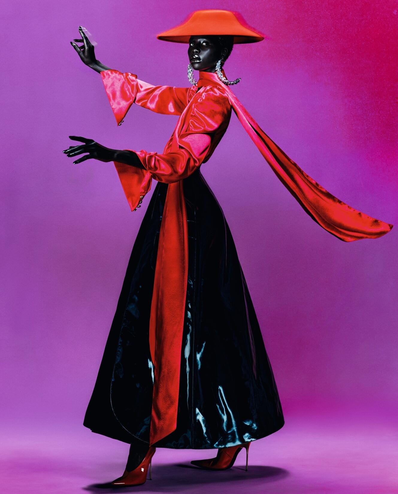 Clique fez parte da campanha outono/inverno da Balmain em 2023 — Foto: Rafael Pavarotti