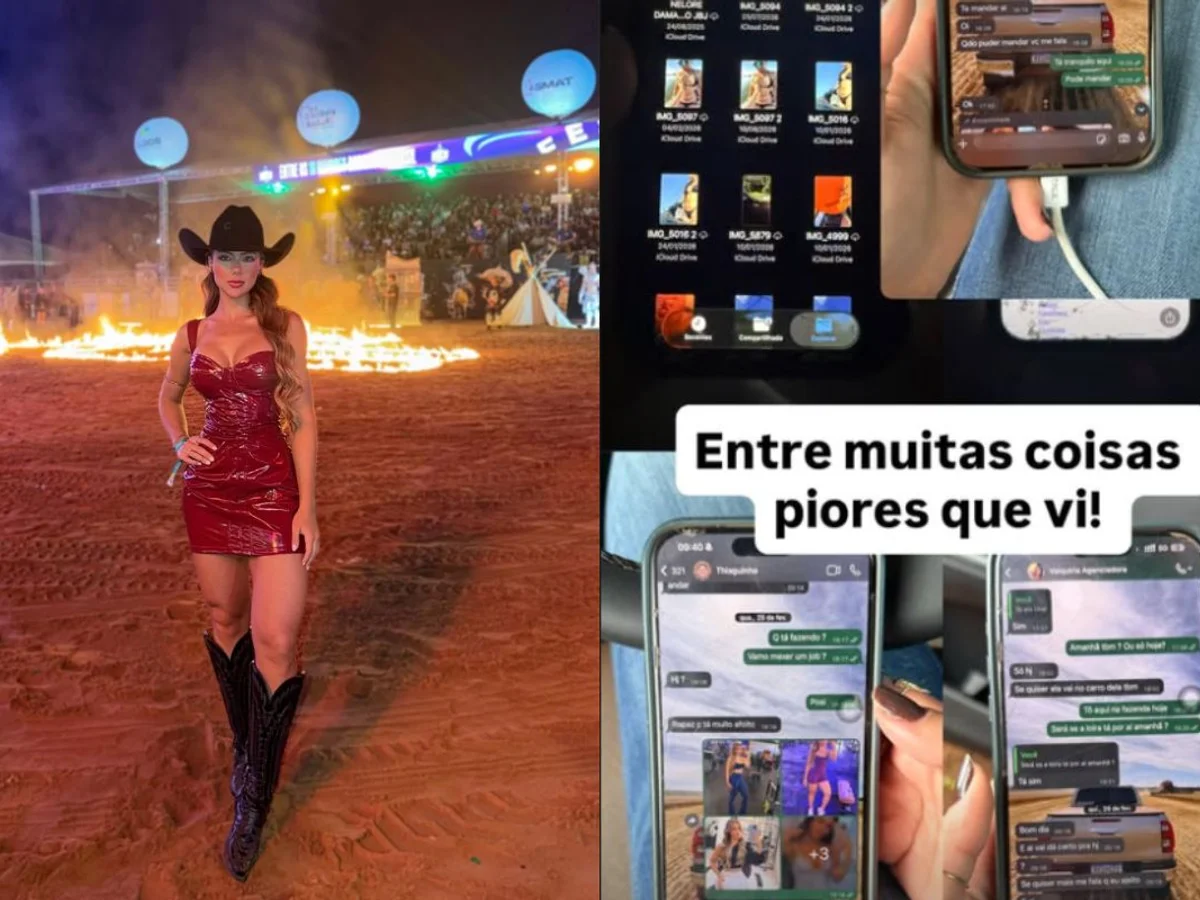 Ex de Rincon revela novo término após suposta traição e expõe prints. Veja
