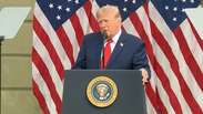 Trump defende guerra contra o Ir&atilde; ao discursar no 25&ordm; anivers&aacute;rio do 11 de Setembro