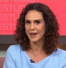 Malu Gaspar completa 1 ano na GloboNews: no momento, é a comentarista de política mais atacada nas redes sociais Foto: Reprodução