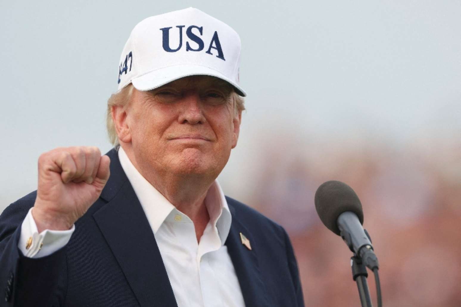 Presidente dos EUA, Donald Trump, durante visita &agrave; Irlanda
