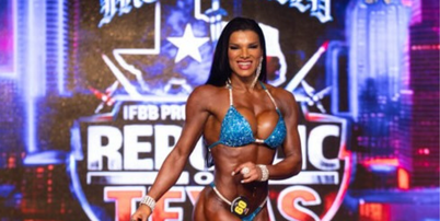 Juliane Almeida, ex-morena do Tchan, vence campeonato de fisiculturismo Foto: Reprodução/Instagram
