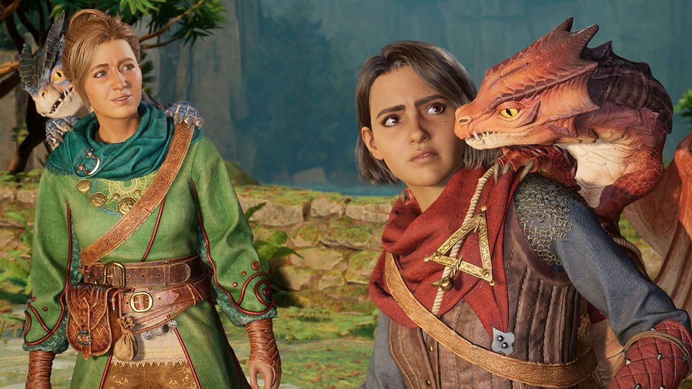 Em Split Fiction jogadores dividem a história de Zoe e Mio em uma aventura obrigatoriamente multiplayer e cooperativa — Foto: Reprodução/Steam