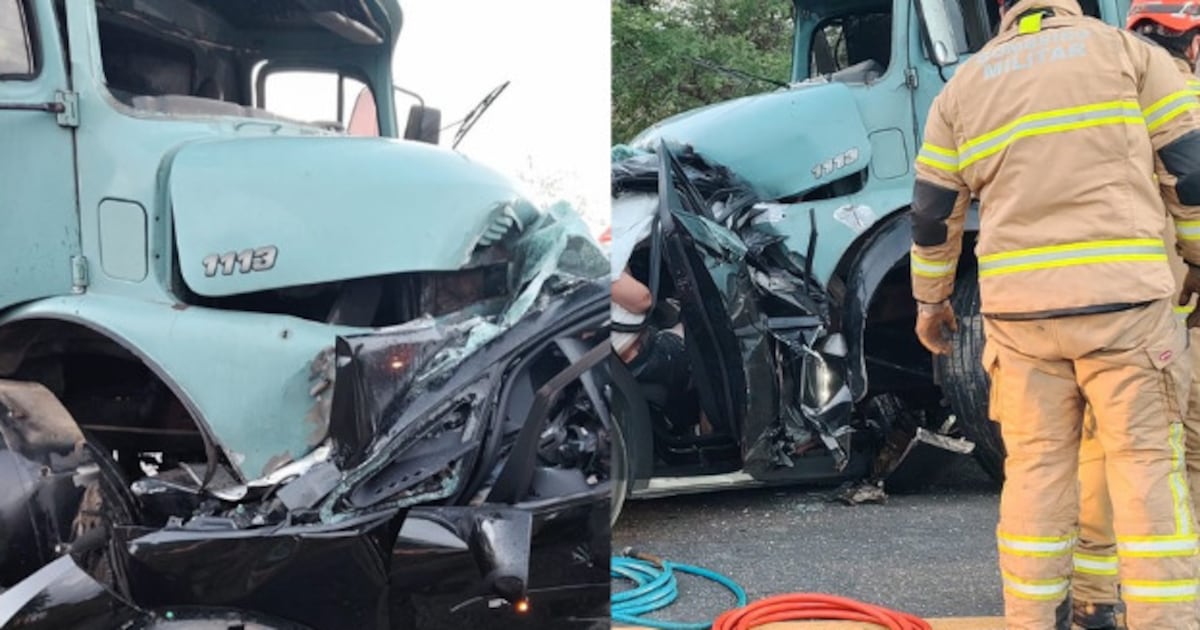 Grave acidente entre carro e caminhão deixa dois mortos na BR-230, entre Juazeirinho e Soledade
