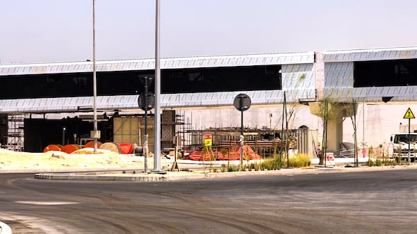 A estação do Etihad Rail em Dubai está quase pronta para a inauguração em 30 de setembro