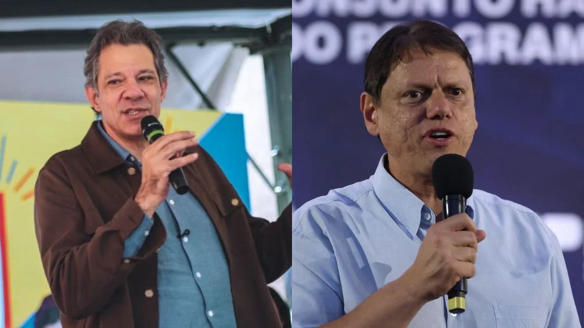 Marketing, TV e advocacia: onde Tarcísio e Haddad gastam na campanha